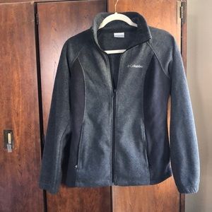 Colombia grey fleece jacket